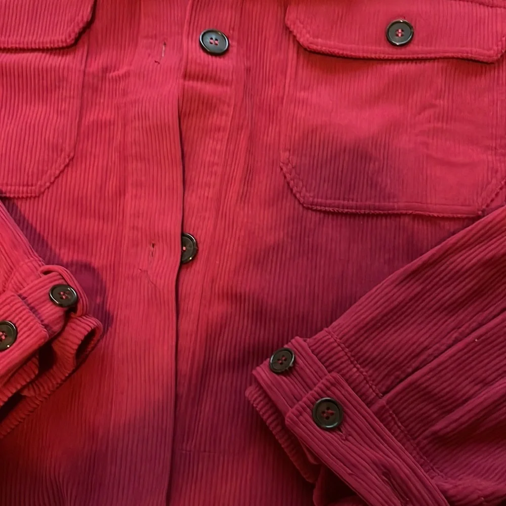 Suede Ribbed Shacket - Picture 3 of 4